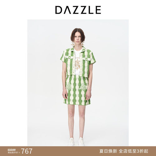 DAZZLE针织地素毛衫立体编织