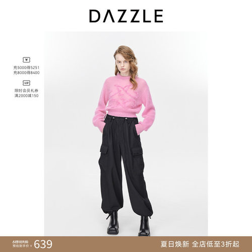 DAZZLE摩登冬季针织长袖