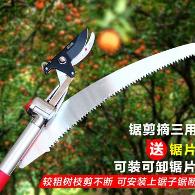 新款高空修枝剪可杆髙枝剪摘果剪摘果器园林修剪工具佐川吉2310