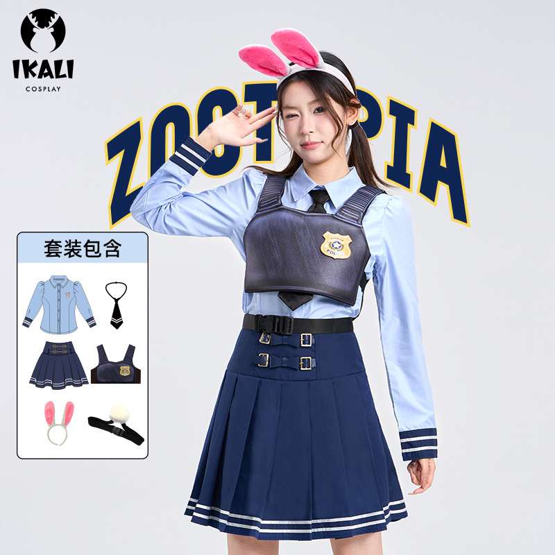 迪士尼疯狂动物城2兔子警官服饰