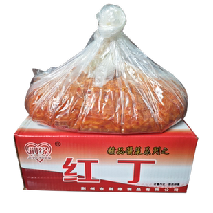 荆缘热干面红丁带箱十斤大包装散装酱菜萝卜干面条粥杂粮煎饼批发