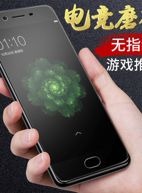 OPPOr9s r9sk磨砂钢化膜r9sm手机膜r9stm电竞游戏膜R9Splusma全屏覆盖R9Splustma抗蓝光玻璃膜0pp0防指纹高清