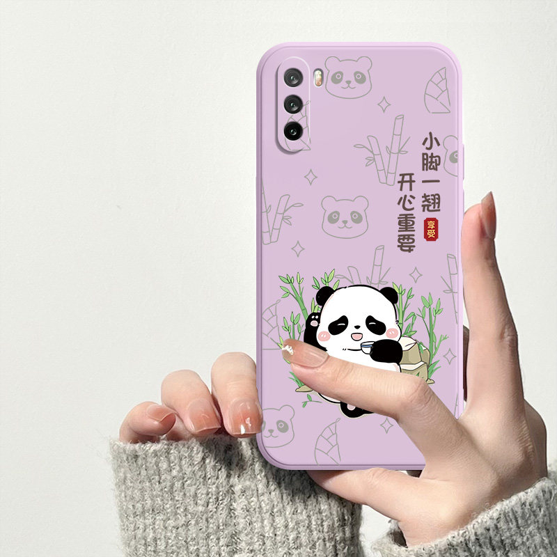 华为麦芒9手机壳tnnanoo卡通卖芒九熊猫华为麦茫9软硅胶卖芒9液态硅胶