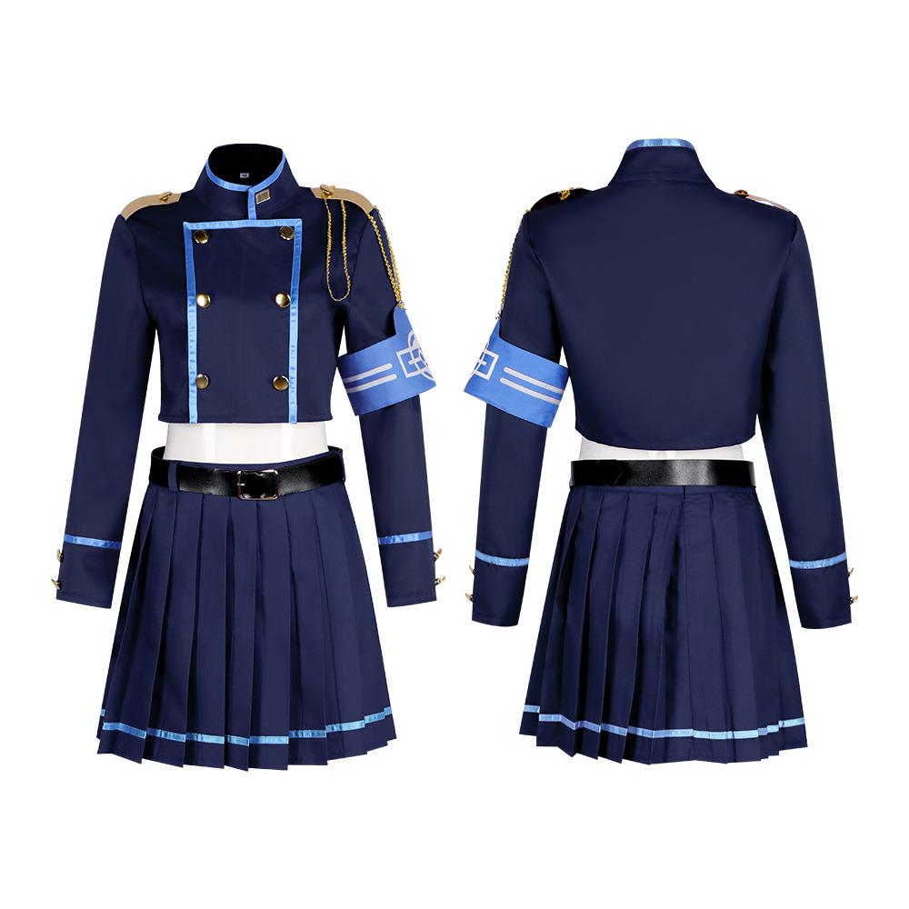 蔚蓝档案cos服 碧蓝档案铁道双子学院服游戏服coplay表演服万圣节