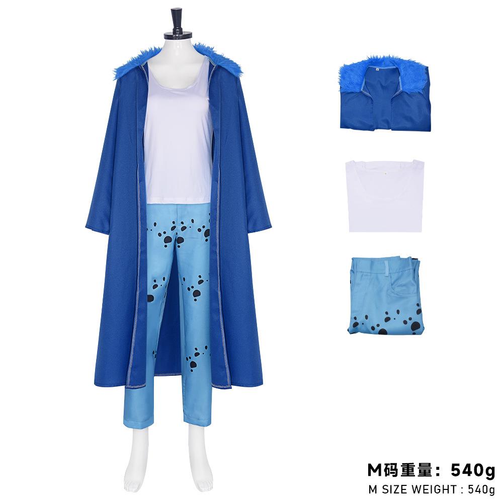 海贼王one piece 女款特拉法尔加罗 cos服万圣节角色扮演工厂现货