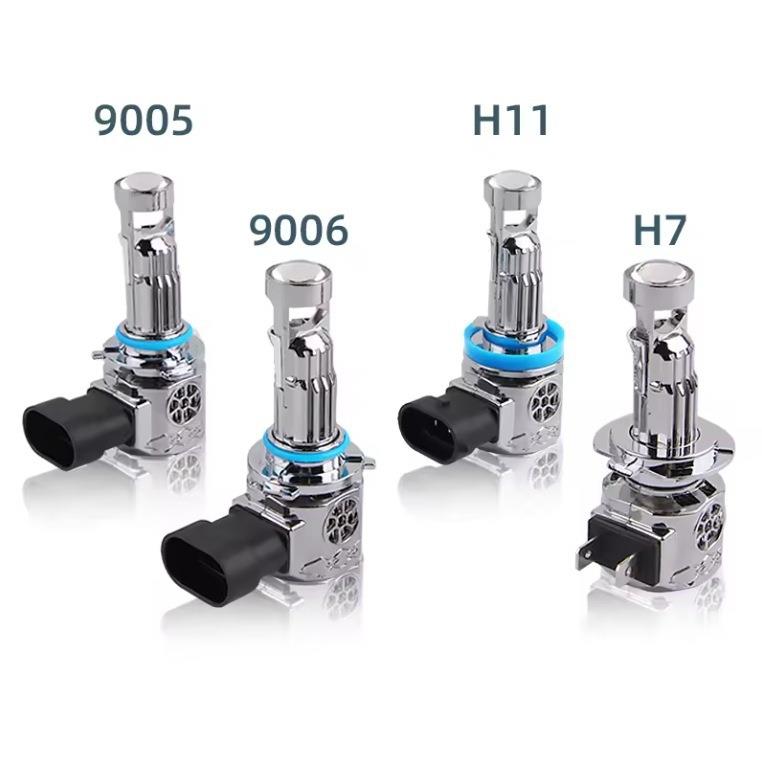 跨境Y9 Max直插式led大灯h7h1190059006远近一体小透镜摩托车通用