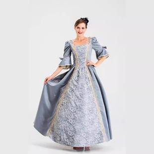 万圣节欧洲中世纪复古宫廷女王成人朱丽叶cosplay舞台剧演出服装