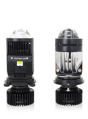 Y3激光小透镜 h4鱼眼大功率前照灯双光透镜摩托车大灯远近光一体