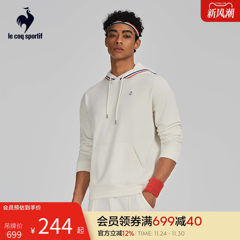 乐卡克法国公鸡运动连帽卫衣