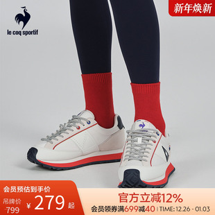 情侣款 稳定耐磨运动鞋 拼接休闲时尚 乐卡克法国公鸡春秋男女同款