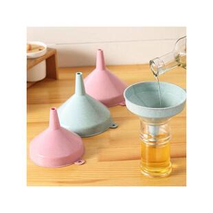 大口径厨房塑料漏斗家用漏油倒酒过滤打酒器漏斗器多功能分装滤斗