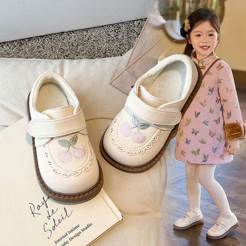 儿童小皮鞋2026春秋新款女童公主鞋魔术贴鞋子宝宝软底单鞋洋气潮,童鞋/婴儿鞋/亲子鞋,皮鞋,淘宝优惠券,粉丝福利购,淘宝优惠卷