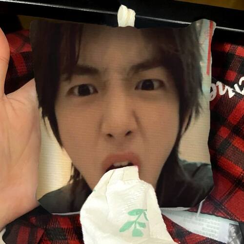 cortis抽纸袋挂件金主训马丁赵雨凡同款双面物料应援抽象搞怪礼物