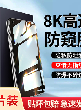 适用真我11防窥膜realmegtneo5se/3/2手机膜gt5/gt2/gt大师探索版q5/q3/q2pro钢化膜v13/v25防窥屏q3i/x7/x50