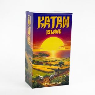 KATAN ISLAND卡坦岛便携旅行版桌游 2-4人中英休闲聚会卡牌游戏
