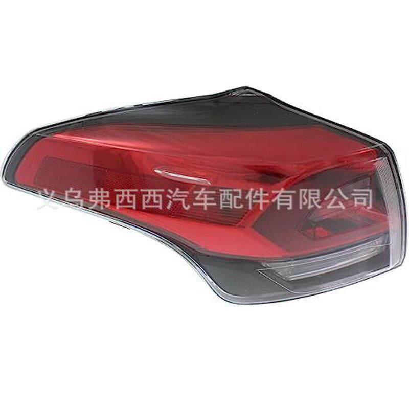 新款适用于丰田RAV4 2016-2018款红色汽车尾灯弯头刹车灯