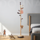 儿童衣架落地实木宝宝专用衣帽架卧室床头创意挂衣架简易衣服架子