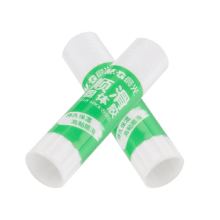 晨光固体胶大容量12支胶棒高粘性办公财务经济型固态胶水单据账单粘合胶学生用小中大号儿童手工DIY手账胶棒