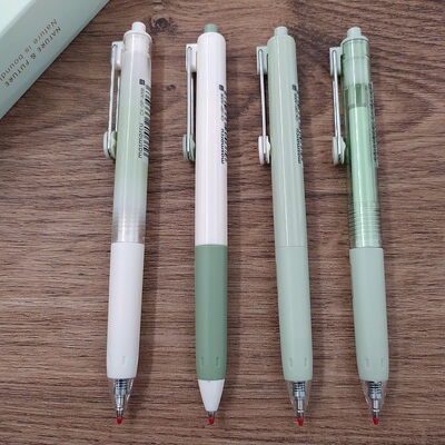 晨光速干防水耐光考试刷题按动笔