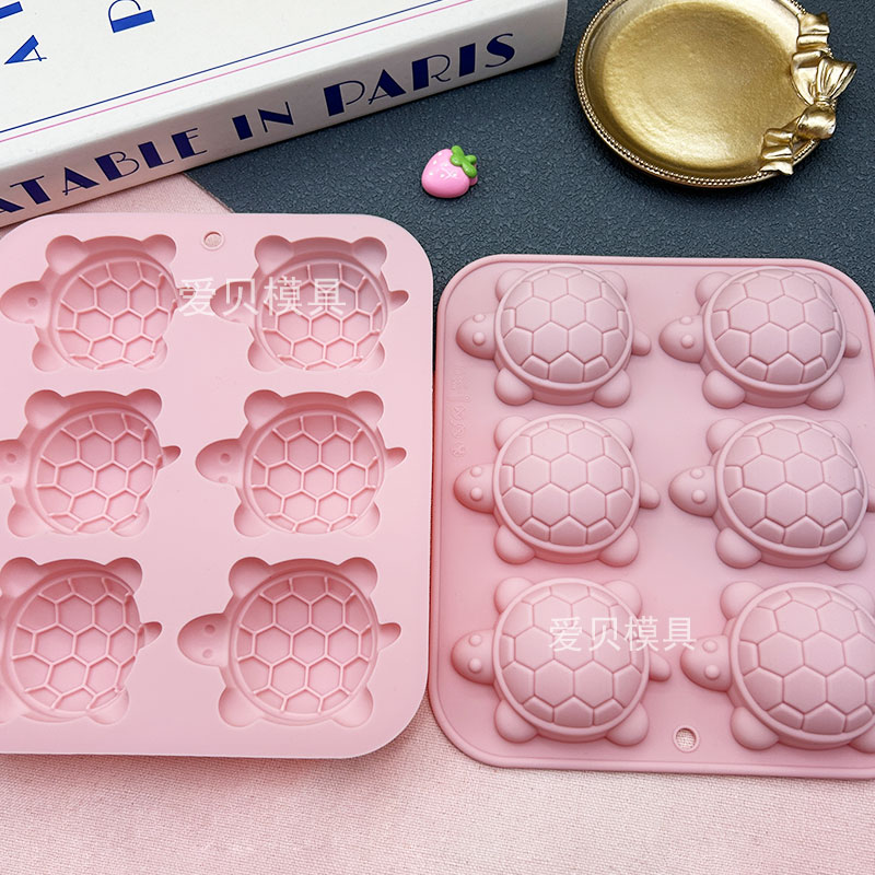 多款乌龟造型硅胶模具