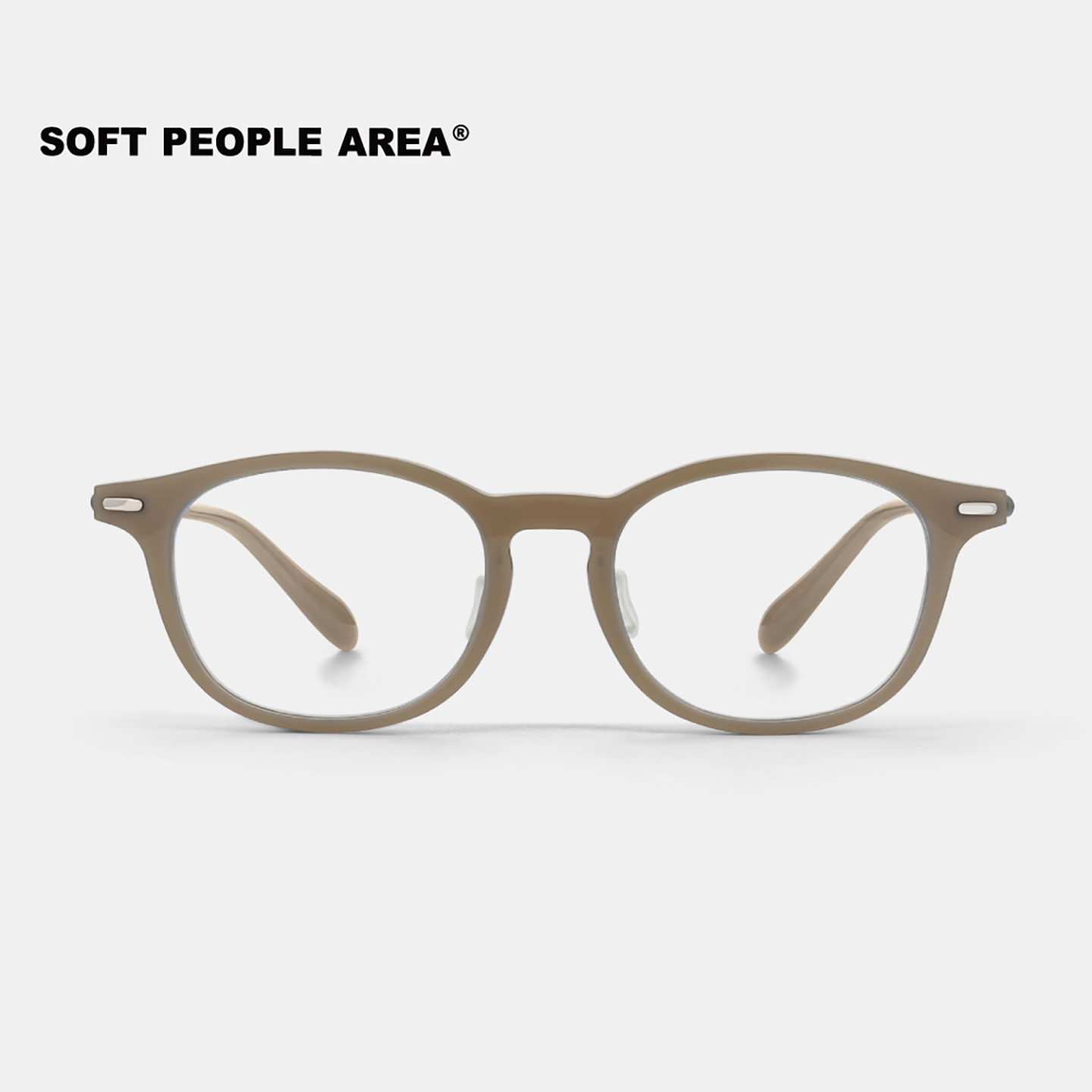 SPA男女同款方形框钛金属墨镜