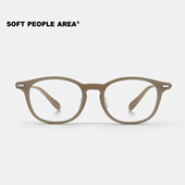 PEOPLE AREA—SKIP 光学 SOFT 经典 方形框板材钛金属眼镜