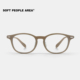 PEOPLE AREA—SKIP 光学 SOFT 经典 方形框板材钛金属眼镜
