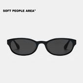 PEOPLE AREA SON SOFT 墨镜 椭圆小框复古板材太阳镜墨镜
