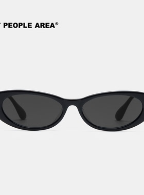 SOFT PEOPLE AREA-VICTORIA(墨镜)猫眼窄框椭圆框眼镜太阳镜素颜