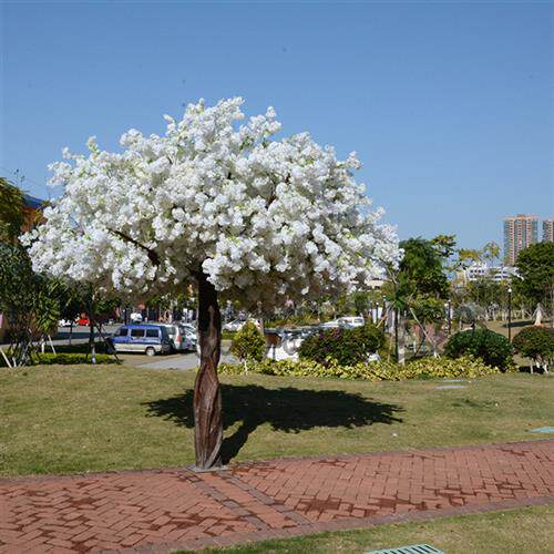 仿真樱花树网红许愿树酒店婚庆假花藤假桃花树餐桌人造樱花树