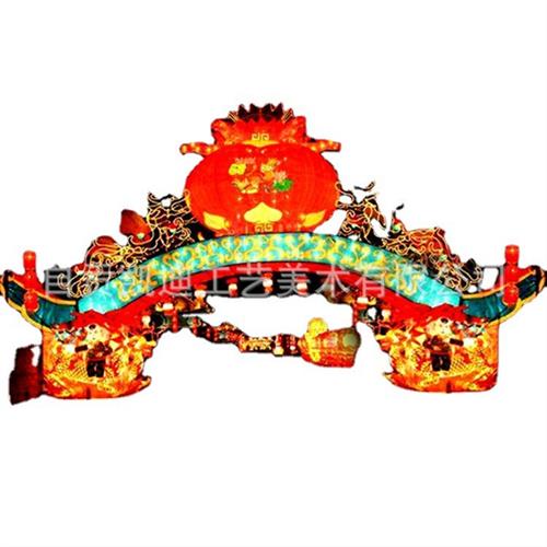 花灯公司民俗自贡灯会装饰莲花灯元宵手绘彩灯灯笼成都灯会