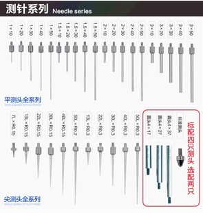 直销西瓦卡数显深度计电子高度表千分百分表0 25.4 检测深度 12.7