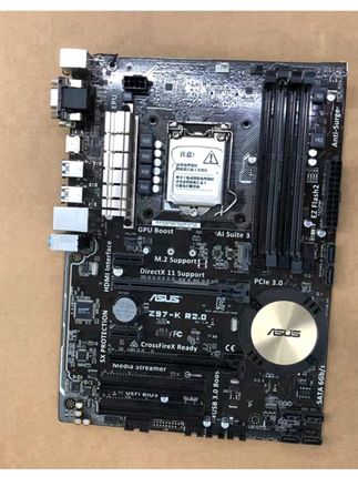 质保一年Asus/华硕 Z97-K主板超频4790K 1231 4590 1150针CPU套装