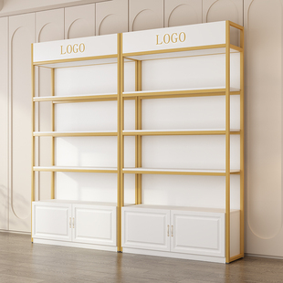 化妆品展示柜美容院货架展示架美甲置物架子护肤品产品样品陈列柜