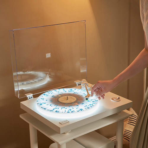 Arkrocket黑胶唱片机发光唱盘机