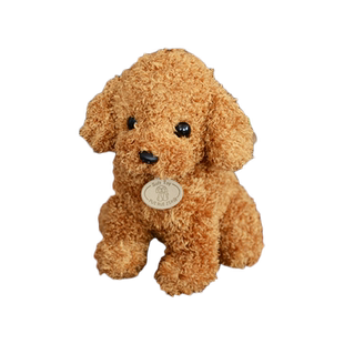 仿真泰迪狗毛绒玩具公仔小狗狗布娃娃玩偶儿童定制LOGO狗狗吉祥物