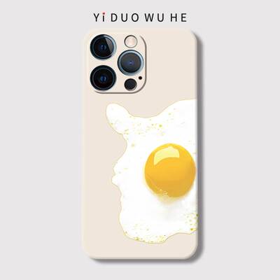 一朶午荷16苹果12手机壳7PLUS个性iphoneXS MAX清新XR保护6S潮牌X男女11Pro/13/14/15