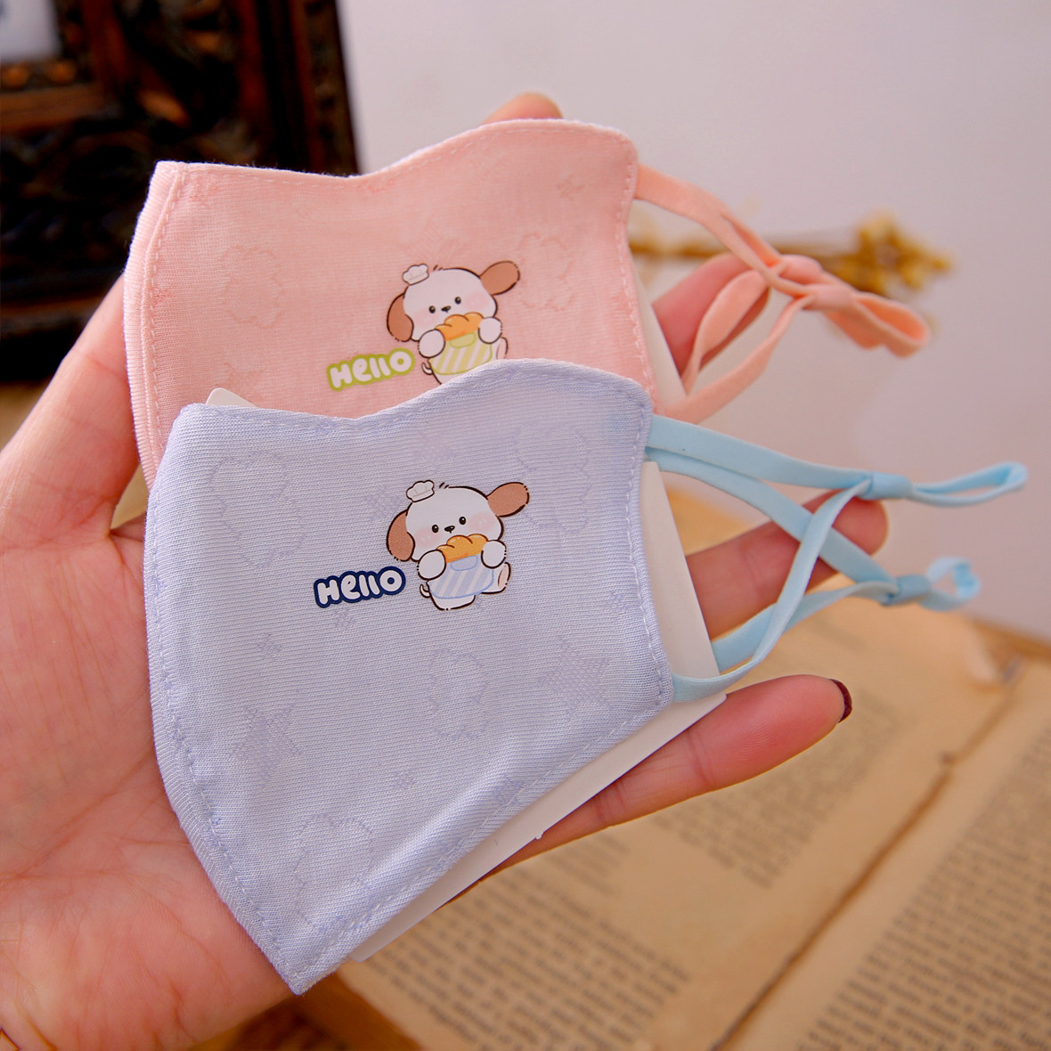 小宝宝口罩春夏季薄款婴幼儿宝宝专用1岁2防晒防风面罩女童男儿童