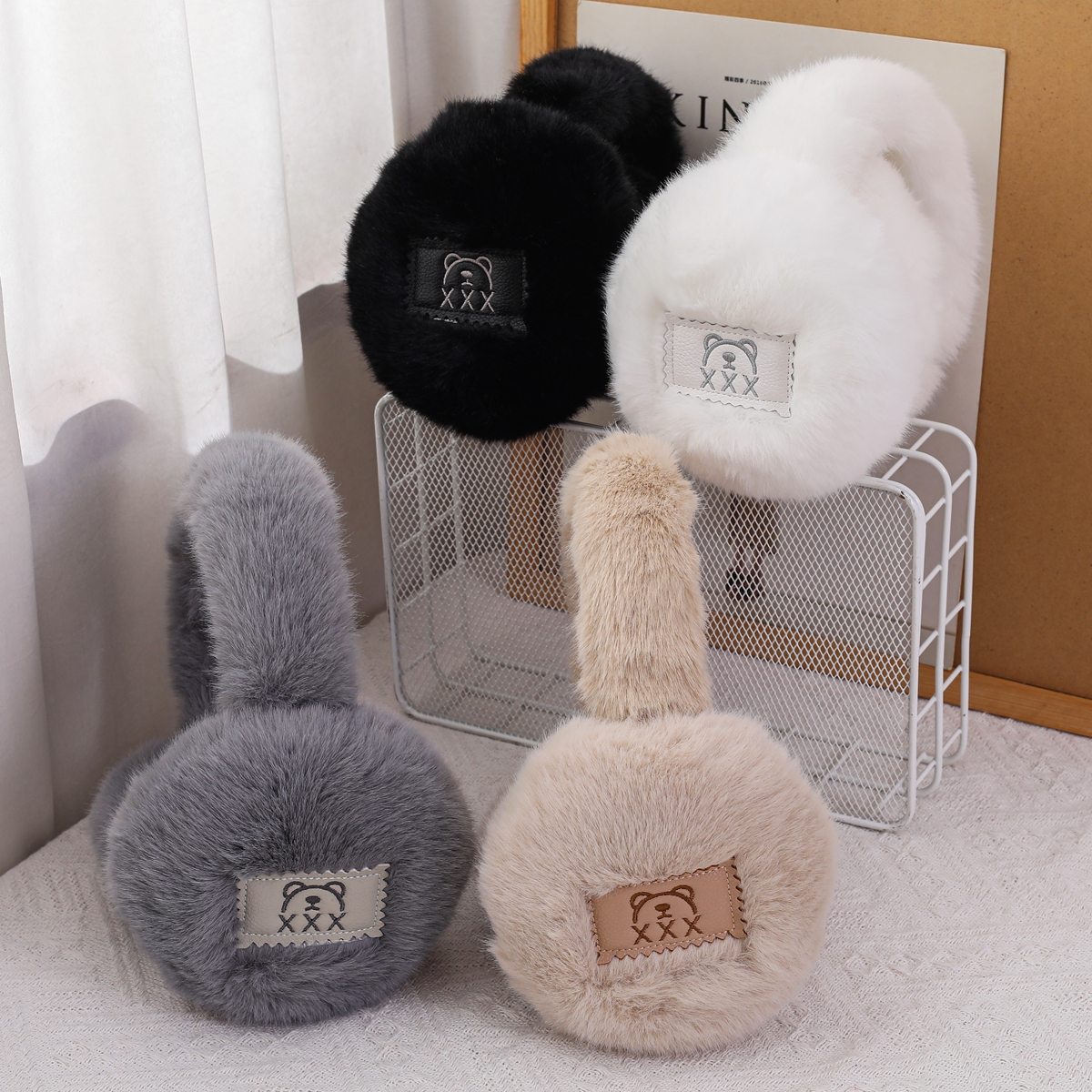 冬季保暖防寒毛绒耳罩2025新款