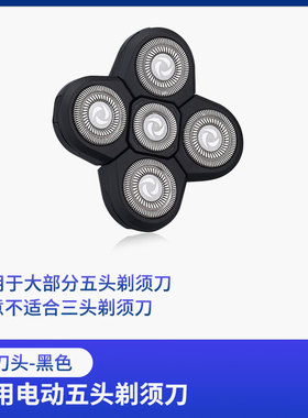 RAYCO/瑞科五刀头备用刀头剃须刀配件光头神器自刮头刀片专用理发