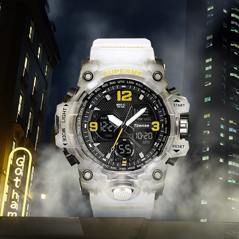 特种兵男士手表霸气防水户外运动男学生闹钟夜光初高中儿童电子表