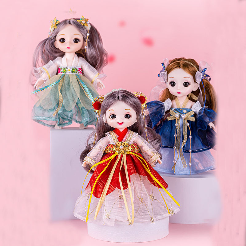 17cm古装女孩宫廷古风娃娃恒娃娃/配件/着替