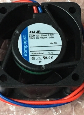 德国414J R  414JHHR 24V ebmpapst 40*40*25MM轴流风扇