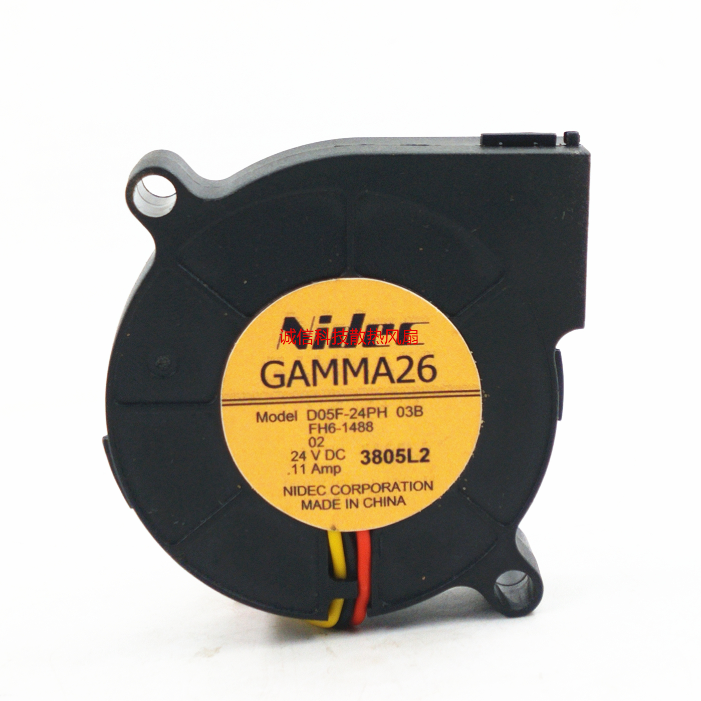 日产Nidec 5CM鼓风机涡轮风扇 5015 24V 0.11A D05F-24PH 03B