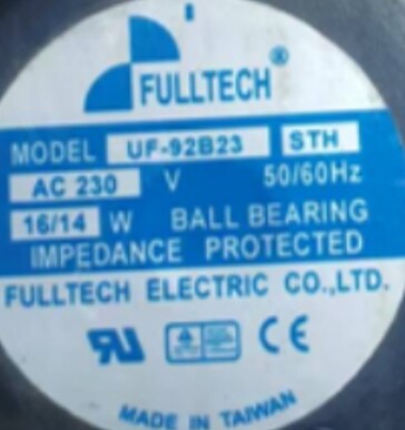UX UF92B23 12A12/23 AC23 BWH STH BTH BWL 115/230V风机BTHR