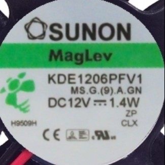 KDE1206PTV1 SUNON建准 12V 1.4W 6CM 磁悬浮散热风扇 大风量图片