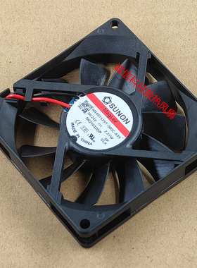SUNON建准ME80152V1-000C/U-A99/F99 8015 24V 2.21W 超薄风扇8cm