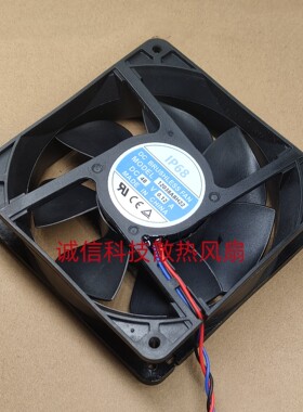 全新加湿器风机 12038ABH22 48V 0.12A 12cm 12038 散热风扇 3线