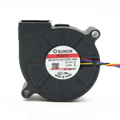 50*50*15MM SUNON 5015 鼓风机 12V 4线PWM 涡轮散热风扇5CM
