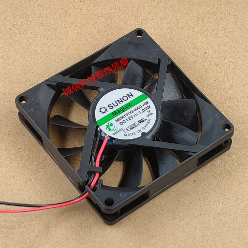 全新建准SUNON ME80151V3-000U/C-A99/G99 8015 1.08W散热风扇12V